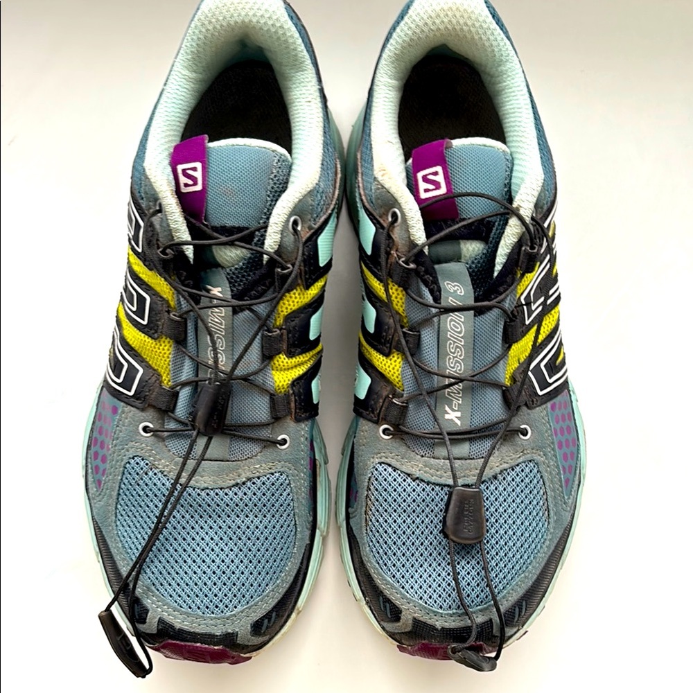 Women’s Salomon X-Mission 3 Running Trail Shoes SIZE 8 US